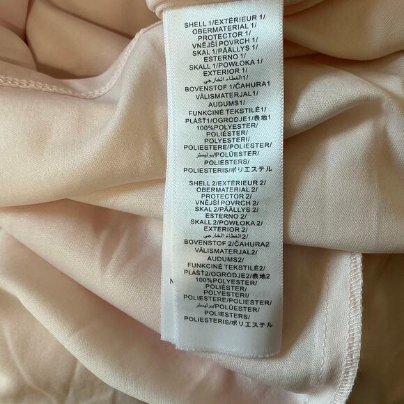 Adrianna Papell Sequin Off the Shoulder Cocktail Dress Pink Floral Midi Sheath - Picture 10 of 13